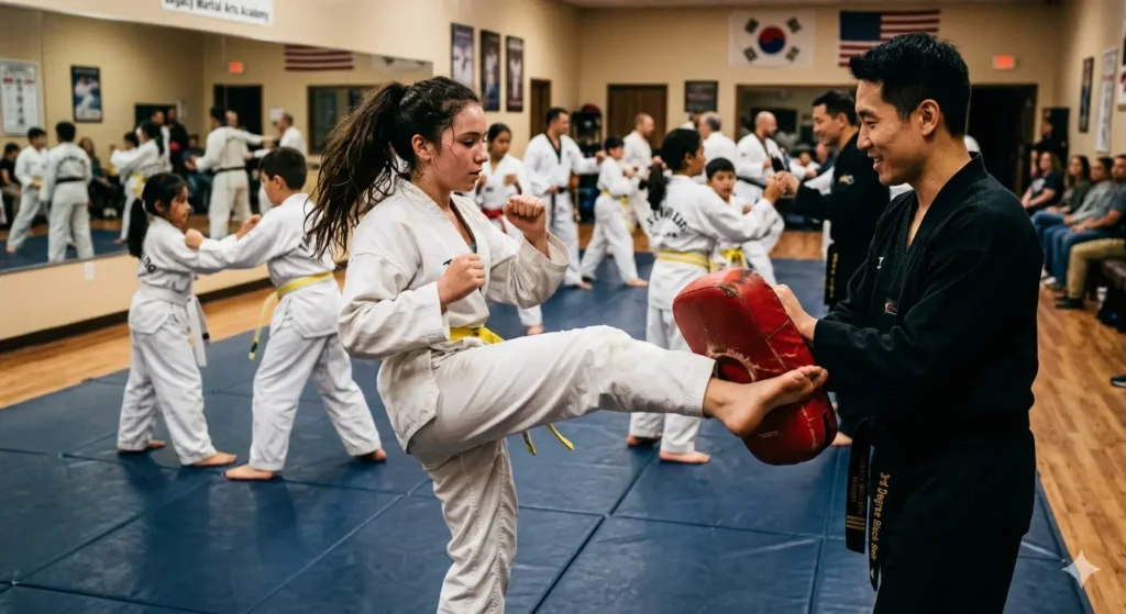 Learning Martial Arts